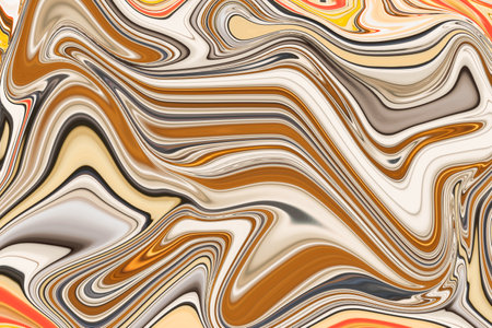 Combination of black and brown, creative background. Creative horror texture copy space.の写真素材