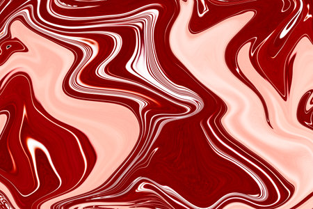 Abstract pink, red and white wave flowing dynamic background, can be used for background or wallpaperの写真素材