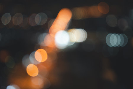 Beautiful night bokhe background for wallpapers, abstract backgroundの写真素材