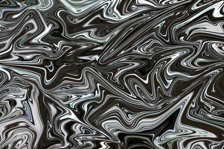 Abstract painting background. Liquid marbling paint background. Fluid painting abstract texture. An intensive colorful mix of acrylic vibrant colors.の写真素材