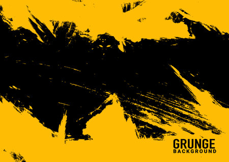 Abstract geometric yellow frame grunge texture. Grunge texture backgroundのイラスト素材