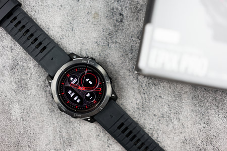 Bangkok, Thailand - February 5, 2024 : Garmin Epix Pro Gen 2. Ultimate high-performance smartwatch features and the best endurance score featureのeditorial素材