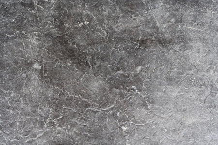 Cement black wall texture, rough concrete backgroundの写真素材