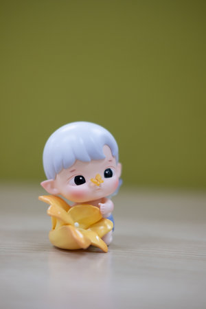 Samut Prakan, Thailand - May 4, 2024 : HACIPUPU In My Dream Series Figure, Bloom. The art toys from POP MARTのeditorial素材
