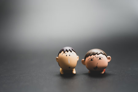 Bangkok, Thailand - June 6, 2024 : Crayon Shinchan Mini Series Lying Down figures from 52TOYS....