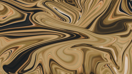 Swirl fluid melting waves flowing liquid motion abstract background. Abstract liquid textureの写真素材