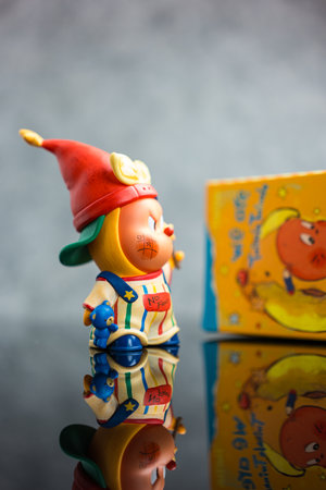 Bangkok, Thailand - September 4, 2024 : A blind box toy form POP MART is new collection of We are Twinkle Twinkle Series Figures, is name Magicのeditorial素材