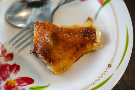 Thai style grilled chicken. Thai called Gai Yang. Thai traditional menu.の写真素材