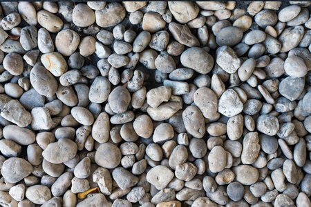 Stone pebbles texture or stone pebbles background for interior design, stone for background