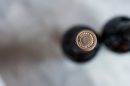Bangkok, Thailand - March 27, 2026 : A bottle of Robert Mondavi Napa Valley Cabernet Sauvignonのeditorial素材