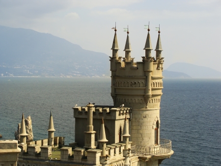 Swallow s nest castle, Crimea, Ukraineのeditorial素材