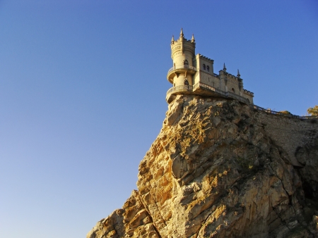 Swallow s nest castle, Crimea, Ukraineのeditorial素材