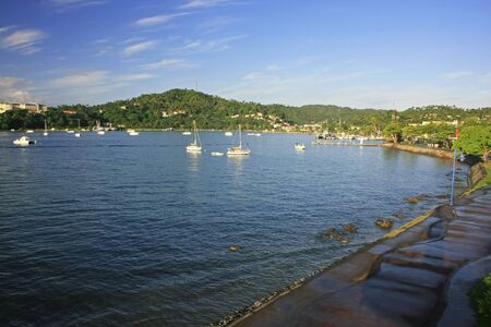 Samana town waterfront, Dominican Republic