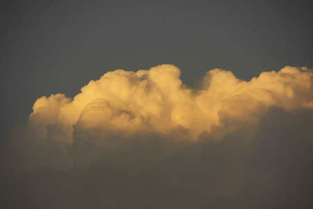Sky with cloud at sunset