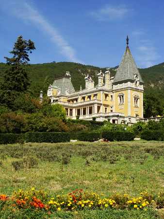 Masandra Palace, Crimea peninsula, Ukraineのeditorial素材