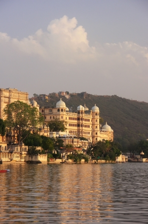 City Palace complex, Udaipur, Rajasthan, Indiaのeditorial素材