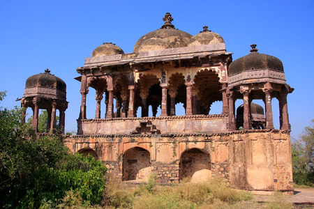 Arched temple at Ranthambore Fort, Rajasthan, India