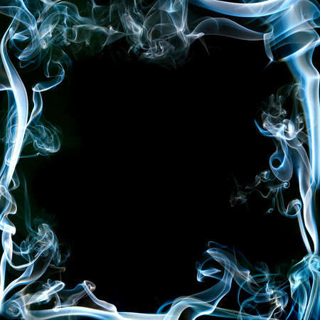 smoky frame isolated on black
の写真素材