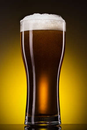 Glass of beerの写真素材