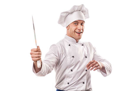 A male chefの写真素材