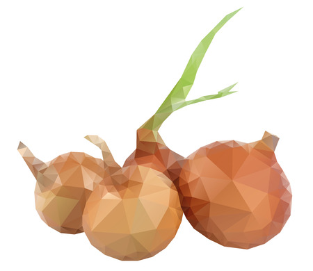onion trianglesのイラスト素材