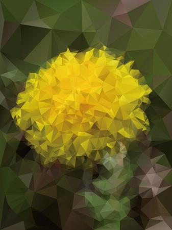 dandelion backgroundのイラスト素材