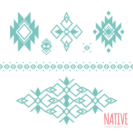 Seamless geometric pattern in modern abstract styleのイラスト素材