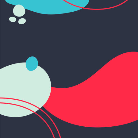 abstract background. Modern design template in minimal style. Stylish cover for beauty presentation, branding design.のイラスト素材