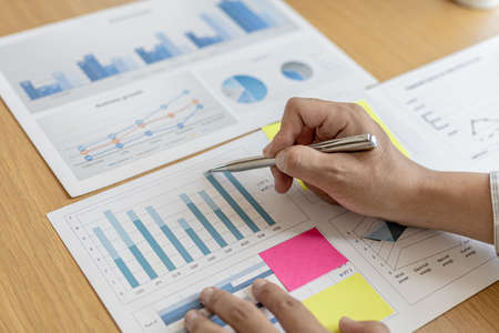 The sales manager is checking the monthly employee sales data for accuracy before paying the...
