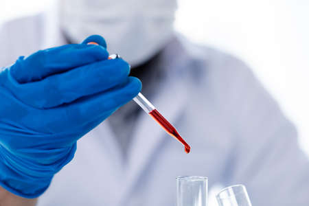 Laboratory assistants are investigating chemical reactions, medical scientists, chemical...