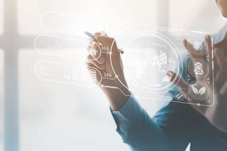Technology to analyze the process of reducing carbon dioxide emissions, keeping nature from being...
