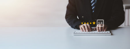 Product or service review ideas from customers, writing reviews from customers who use the products...