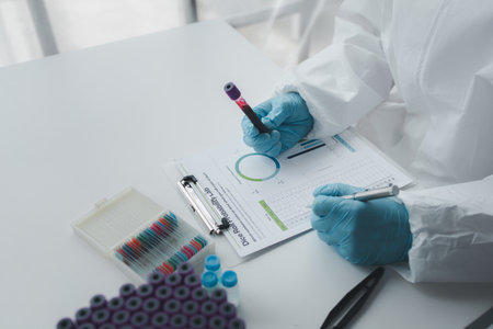 The laboratory is used for scientific research to test and research therapeutic vaccines, lab...
