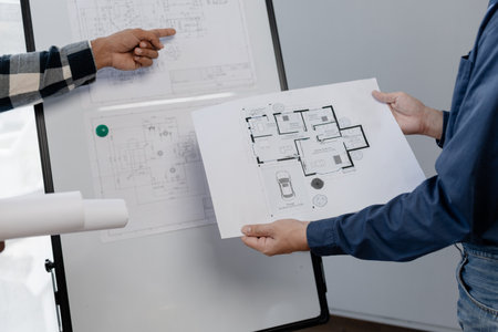 Architects and engineers jointly design and build houses, edit plans, design houses according to...