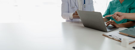 A group of doctors meets together to solve the problem of the epidemic, There was a meeting about...