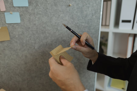 A businessman is planning a strategy to work efficiently and have the most positive impact on the...