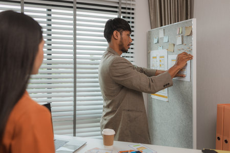 UX graphic designer planning application process development prototype, software development team,...