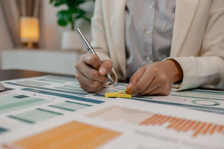 the document reviewer is comparing the information to match the meeting minutes to be presented to...