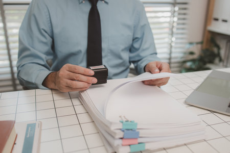 approved, the production manager stamps the approval on the document after checking it, a...