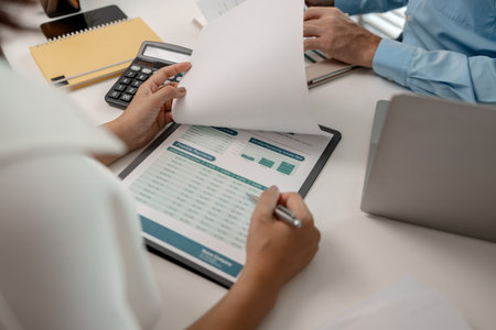 the company's statistics department staff is checking the figures form the graph in the document for...