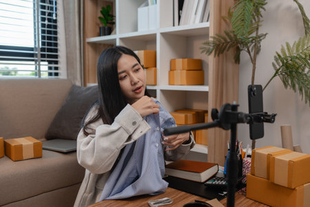 she live to sell her product online, sme, she is an entrepreneur and own a small business, live...