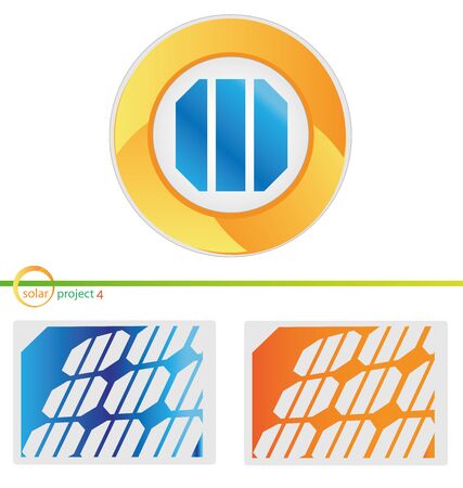 solar project のイラスト素材