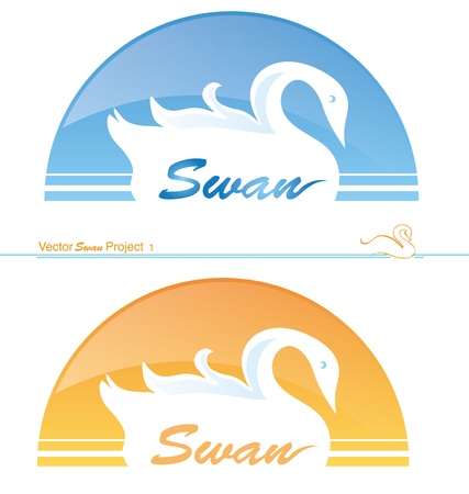 swan project 1のイラスト素材