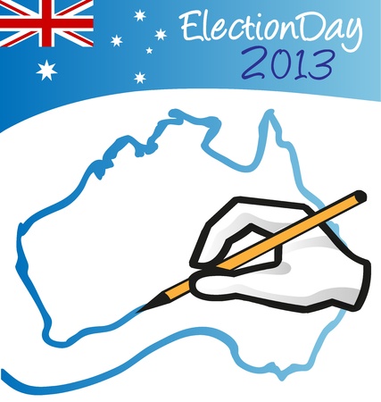 austalian election dayのイラスト素材