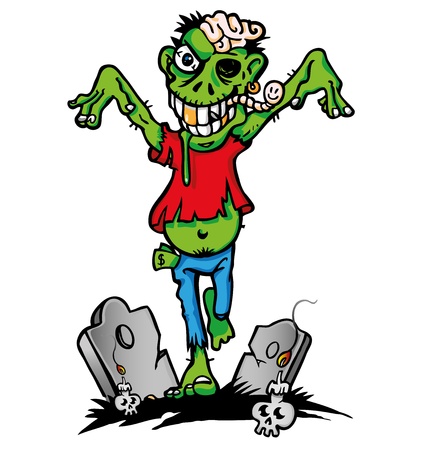 green zombieのイラスト素材