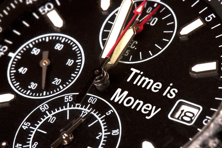 Time Is Moneyの写真素材