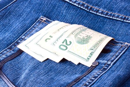 Dollars in the Jeans Pocket