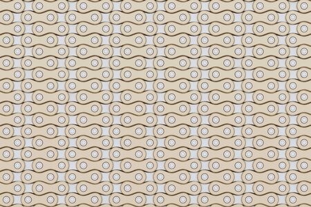 Bicycle Chain Background extreme closeup. 3d Rendering.の写真素材