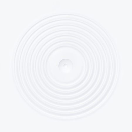 Cream, Milk or Yoghurt Drop with Ripples extreme closeup. 3d Renderingの写真素材