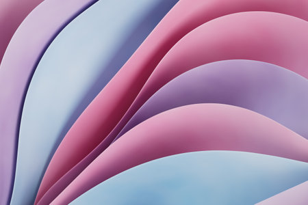 Bended Paper or Fabric Texture Background for Banner or Yor Design extreme closeup. 3d rendering